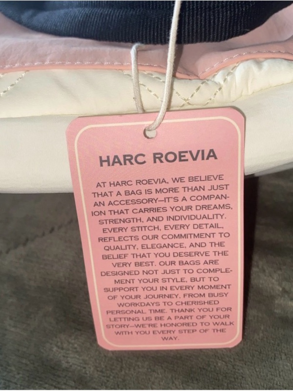 Pink Women's Tote Bag with Dual Handles